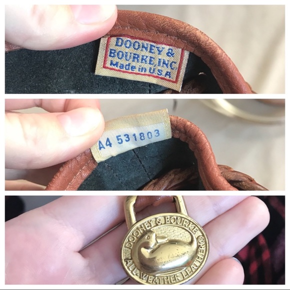 Authentic Dooney & Bourke AWL Teton Bucket Bag - Picture 4 of 4